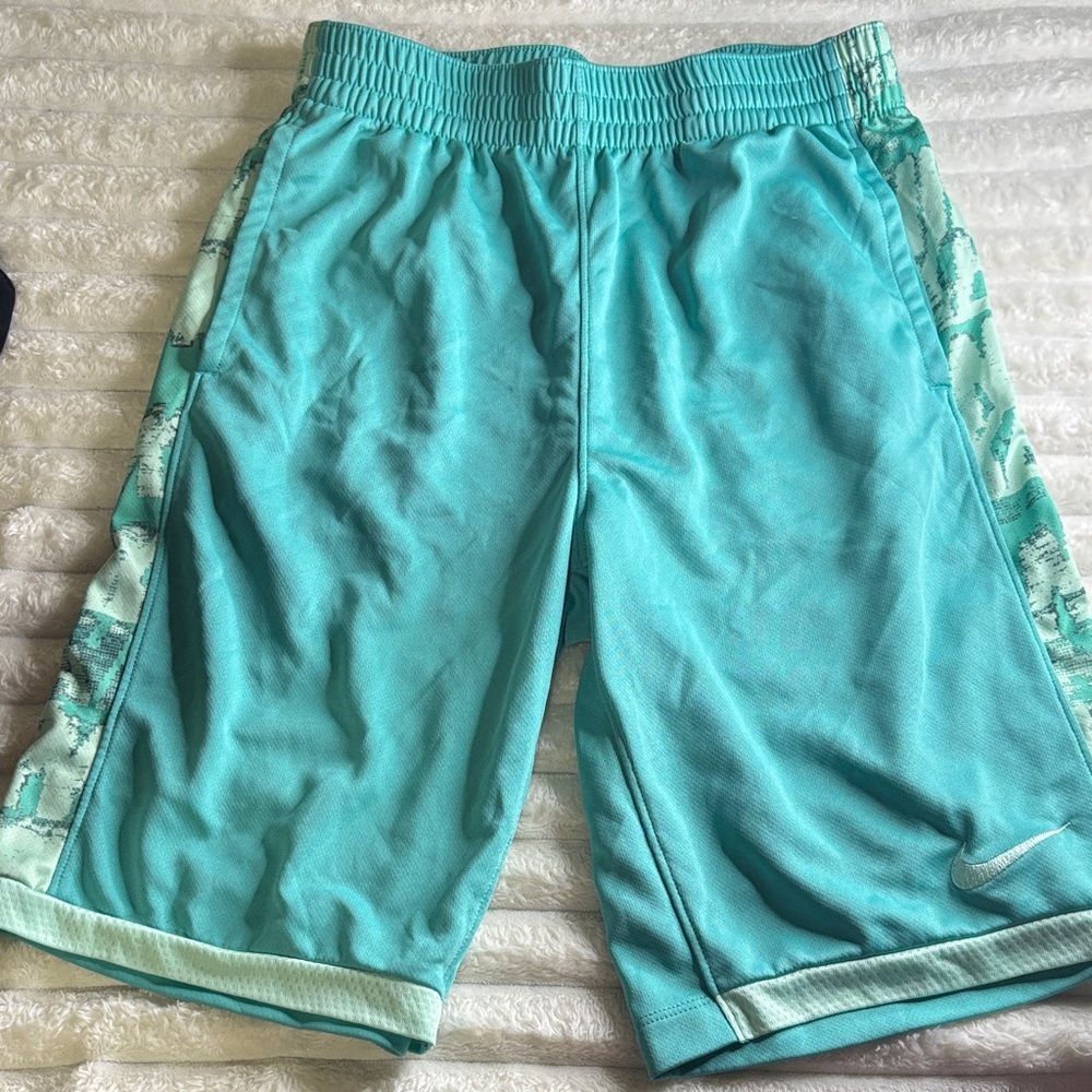 Nike Aqua Shorts with Camouflage Detail